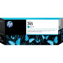 Hp 745 300 Ml Designjet Cyan Ink Cartridge Cartuccia D'Inchiostro 1 Pz Originale Resa Elevata Xl