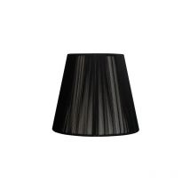 Konischer Lampenschirm hilo indira e27 schwarz (45x23x29)