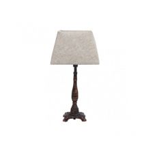 Cyclid Tischlampe 1xe27 braun rustikal 38x2020 cm