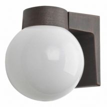 Fab 148561002 Applicare Esterno Alluminio Procyon 1xe27 Marrone 18x18x15 Cm Ip44