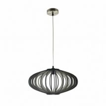 FAB 156194502 Suspension Sapelli 1xe27 Bois Marron Regx45x45 Cm