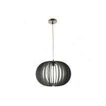 Ulme Pendelleuchte 1xE27 Braunes Holz 45D - Fabrilamp