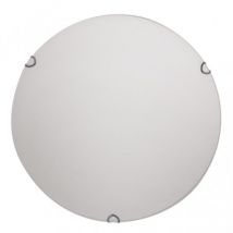 Fab 158284001 Plafonnier rond Avis 3xe27 Blanc 40x40x7 Cm