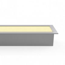Fabrilamp - fab LED228661 Encastré Bande 40w 3000k Linex Aluminium 3200lm 120x6,5x3,5