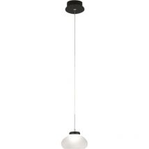 Arabella - Einzelne Pendelleuchte von Fabas Luce - 8W LED - Deckenleuchte Durchmesser 14cm Weiß