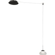 Fabas Luce Lighting - Arabella - Suspension Décentralisée Blanche - Fabas Luce - Led 8w Dimmable - Montage Décentralisé