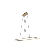 Fabas Luce Lighting - Plafonnier suspendu Bard led 52W 3394-45-225 Or Mat Fabas Luce