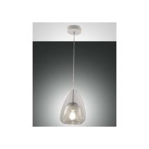 Fabas Luce Lighting - Fabas Luce Britton Dôme Suspension Plafonniers Verre Transparent, E27
