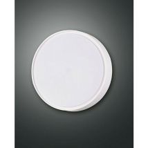 Fabas Luce Lighting - Fabas Luce Hatton Downlight extérieur led monté en surface, verre blanc, IP65