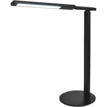 Ideal – Fabas Luce schwarze Tischlampe – Integrierte 10-W-LED, Touch-dimmbar, CCT (3000 K, 4000 K, 5000 K, 6000 K)