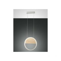 Fabas Luce Lighting - Fabas Luce Pierre Plafonnier Suspendu led Intégré Blanc Verre