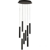 Fabas Luce Lighting - Fabas Luce Prado Plafoniera led Cluster Sospensione Vetro Nero