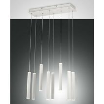 Fabas Luce Lighting - Fabas Luce Prado Plafonnier led Cluster Blanc Verre
