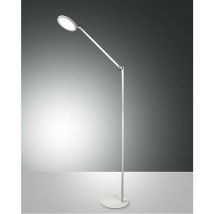 Fabas Luce Lighting - Fabas Luce Regina Lampadaire Intégré led Verre Blanc
