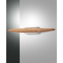 Fabas Luce Lighting - Fabas Luce Ribot Applique a led integrata in vetro rovere