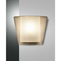 Fabas Luce Lighting - Fabas Luce Viki Applique murale en verre ambré, E27