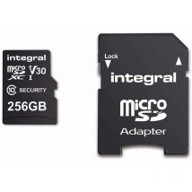 Integral - 256 gb sicherheitskamera microsd karte fur straenkameras heimkameras cctv korperkameras und drohnen 57696045 57696045 57696045 57696045