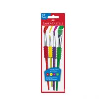 FC-481600 Pinselset Kunststoff 4-teilig - Faber Castell