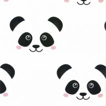 Fabulous World - Papel de pared Panda blanco Noordwand
