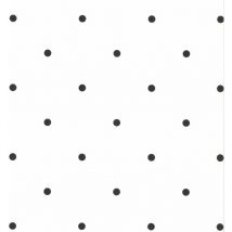 Fabulous World - Papier peint Dots blanc et noir Noordwand