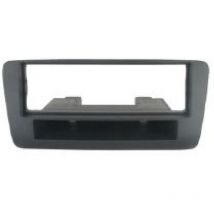 Adnauto - Facade autoradio 1DIN compatible avec Audi A1 ap10 - Noir - avec vide poche