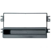 Caliber - Facade autoradio 1DIN compatible avec Kia Carnival 01-06 - Carens 02-04 - avec vide poche - RAF2102