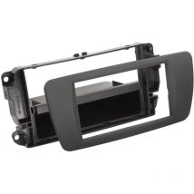 Adnauto - Support Autoradio compatible avec Seat Ibiza 6J - Gris Tuam 1Din
