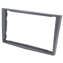 Adnauto - Facade autoradio FA152.0C compatible avec Opel Astra Vivaro Zafira - Argent fonce