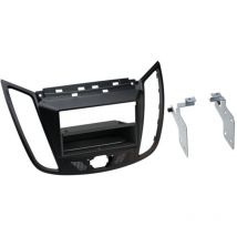 Adnauto - Facade autoradio 2DIN compatible avec Ford Kuga ap13 Avec vide poche Induction Qi Noir mat