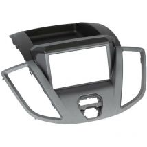 Adnauto - Facade autoradio 2DIN compatible avec Ford Transit 2016-2019 gris