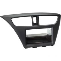 Inbay - Support autoradio compatible avec Honda Civic ap12 Avec vide poche Induction Qi Noir