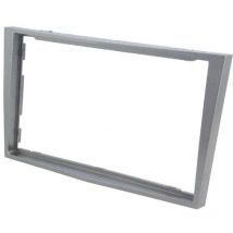 Adnauto - Facade autoradio FA152.0D compatible avec Opel Astra Vivaro Zafira - Argent