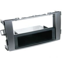 Adnauto - Facade Autoradio FA206 compatible avec Toyota Auris - Gris fonce