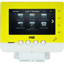 Facade Jaune Moniteur HomeBook System Urmet F02HBS