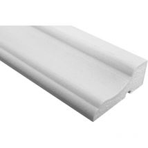 Prestige Decor - Façade Profilés avec bossage eps pu antichoc 45x120mm MC156: 10 Mètres / 5 Bandes