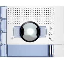 Façade Sfera New pour module électronique audio/vidéo 1 appel grand angle Allwhite Bticino 351312
