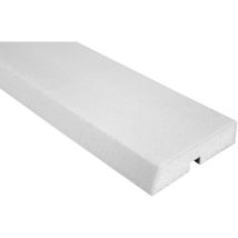 Façade Moulure extérieure Moulure EPS PU droite 25x105mm MC111: 20 Mètres / 10 Bandes