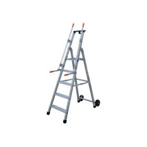 Facal - Escabeau roulant 6 marches - Hauteur de travail max. 3,36m - QM-6