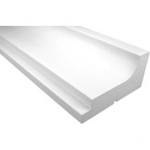 Facciata Cornice eps pu resistente agli urti 120x250mm KC129: 2 metri / 1 modanatura