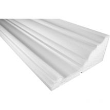 Facciata Cornice eps pu resistente agli urti 130x285mm KC108: 2 metri / 1 modanatura