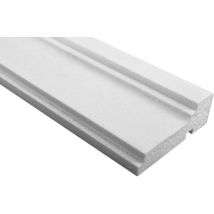 Facciata Profili con goffratura eps pu resistente agli urti 40x120mm MC155: 2 metri / 1 modanatura