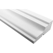 Facciata Profili con goffratura eps pu resistente agli urti 60x150mm MC165: 2 metri / 1 modanatura
