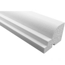 Facciata Profili con goffratura eps pu resistente agli urti 70x100mm MC152: 2 metri / 1 modanatura