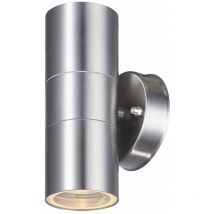 Applique per esterni facciate up down faretti illuminazione per terrazze acciaio inox lampada in vetro