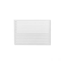 Decoclim - Face dos pour cache en aluminium blanc taille s - 23AS9010-DOS