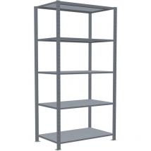 Schulte Lagertechnik - Fachbodenregal Komplettregale Multiplus330 Traglast: 330kg, 2000x1000x600mm (grundregal)