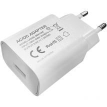 FACILITYS - Cargador adaptador de corriente USB