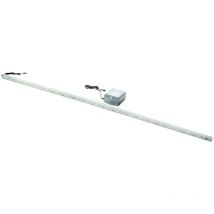 Fackelmann - Waschbeckenbeleuchtung Mit Bewegungsmelder – Led-beleuchtung Einsetzbar - 100 Cm Waschbecken Aus Glas – Batteriebetrieben, Daher Kein 