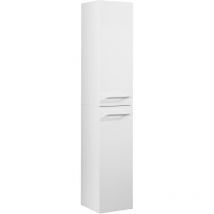 Fackelmann - Hochschrank hype 3.0 / Badschrank mit 2 Türen / gedämpfte Scharniere / Maße (b x h x t): ca. 30 x 162 x 32 cm / Schrank fürs Badezimmer