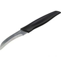 Fackelmann Schälmesser Nirosta 17cm schwarz Schälmesser